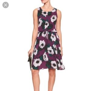 Banana Republic Magnolia Sleeveless Chiffon Dress - Medium - Excellent Condition